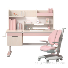 escritorio de estudio para niños y silla para niños